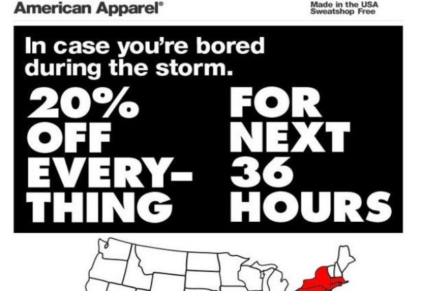 Sandy Storm Ad