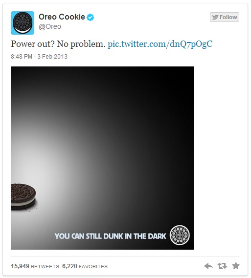 Oreo Cookie Ad